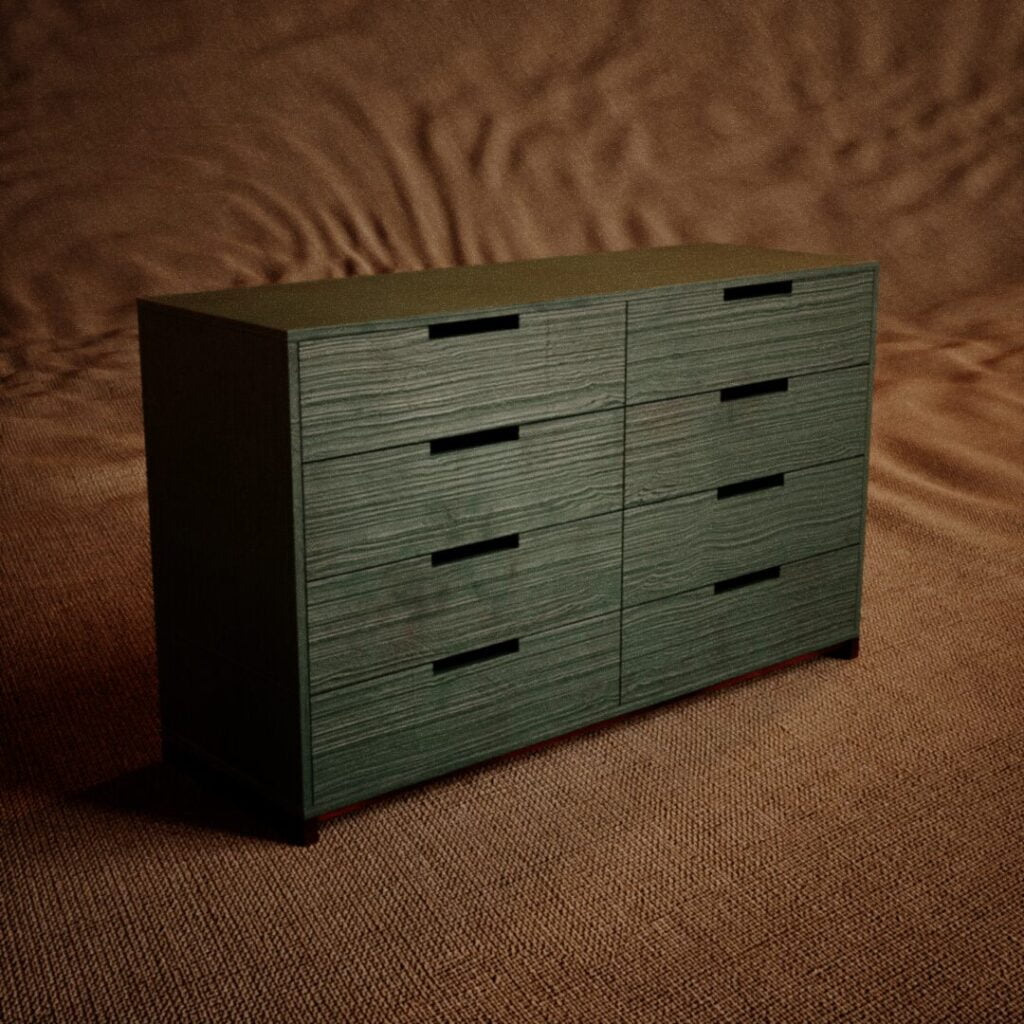 asset mueble 3d unity blender